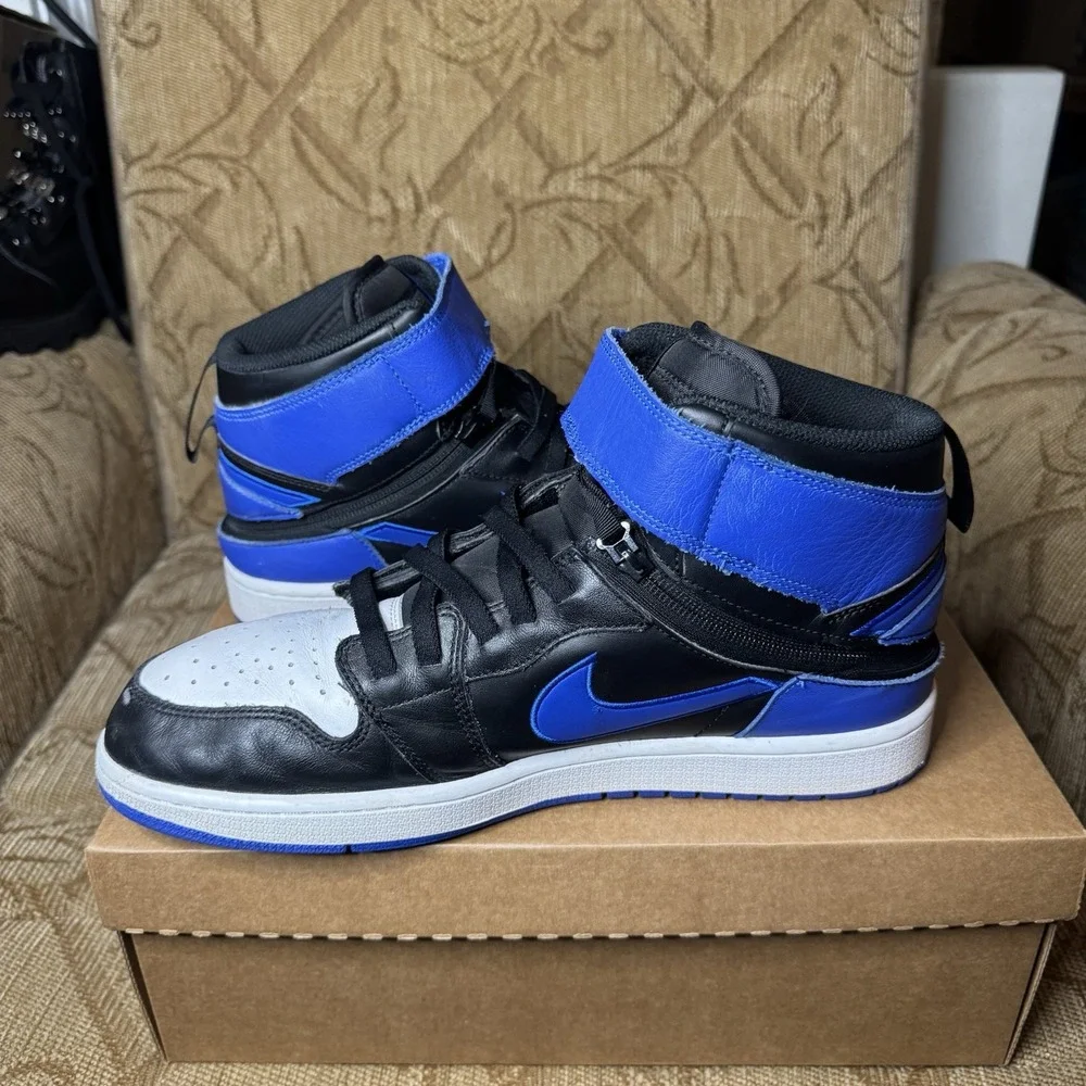 Jordan 1 High FlyEase Royal Size 12 Used‎ No Box
